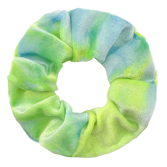 Hair Tie Cloth Velvet Tiedye Printed And Dyed Handmade Round Shape