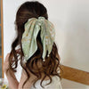 Hair Tie Fabric Handmade Bow Tie Rope Women's Ponytail Hair Accessory With High Elasticity