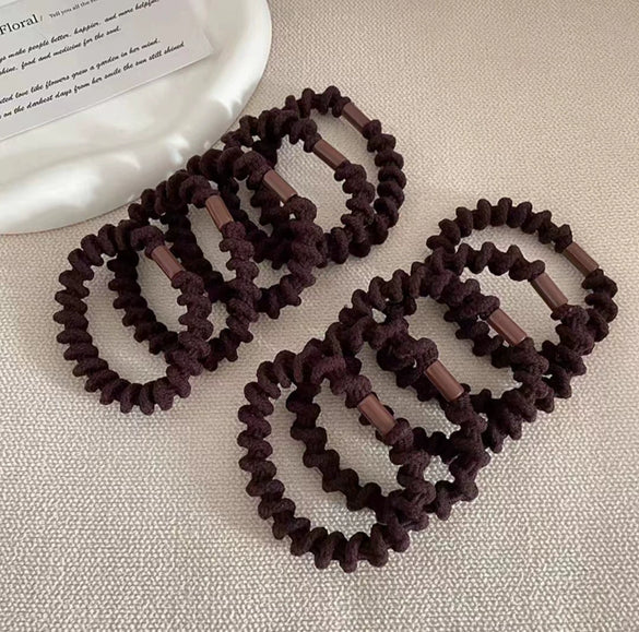Hair Tie Headband Fabric Handmade High Elastic Women's
