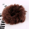 Hair Tie Headwear Imitation Rabbit Hair Solid Color Plush Fur Ball Handmade