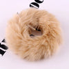 Hair Tie Headwear Imitation Rabbit Hair Solid Color Plush Fur Ball Handmade