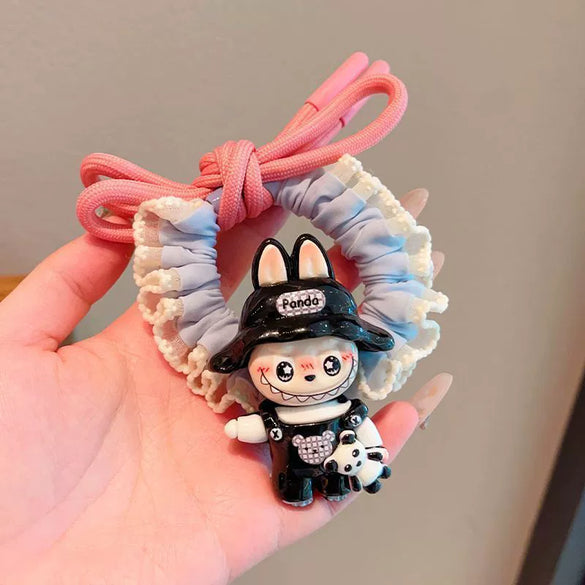 Hair Tie Nylon Handmade Cute Cartoon Stereo Headband