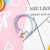 Hair Tie Pearl Hairband Elastic Band Mixed Material Handmade Simple Hair Accessory For Women