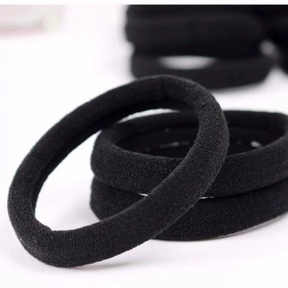 Hair Tie Rubber Band Fabric Geometric Simple Dopamine Style For Men