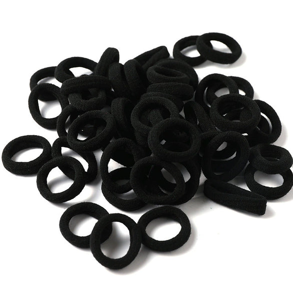 Hair Tie Rubber Band Fabric Geometric Simple Dopamine Style For Men