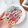 Hair Ties Fabric Knitting High Elasticity Little Fresh Style