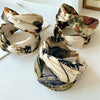 Hairband Cloth Tiedye Vintage Oil Painting Handmade Women