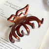 Hairpin Acetate Butterfly Print Highend For Women