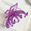 Hairpin Acetate Butterfly Print Highend For Women