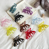 Hairpin Acetate Butterfly Print Highend For Women