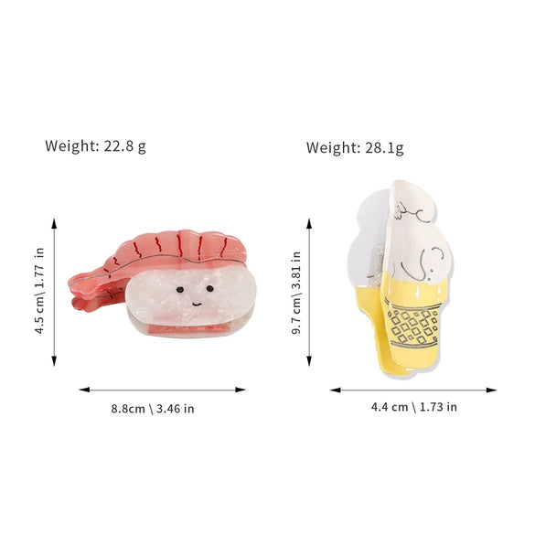 Hairpin Acetic Acid Handmade Fruit Food Style