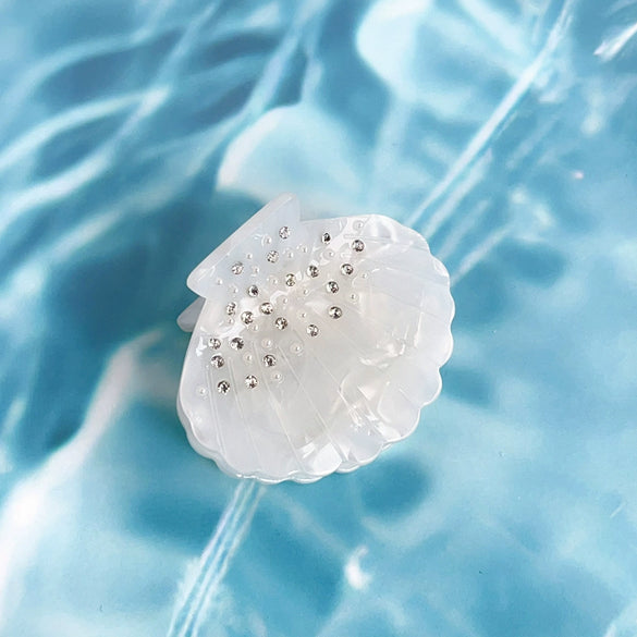 Hairpin Acrylic Small Fresh Style Handmade Women's Sea Shell Hair Accessories