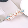 Hairpin Alloy Electroplating Three Layer Electroplating Bow Rhinestone Women's Hair Accessories