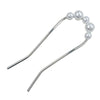 Hairpin Alloy Pearl Ushaped Handmade Retro Women's Hair Accessories