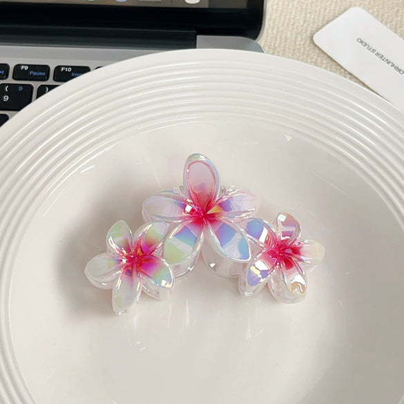 Hairpin Egg Flower Gradient Style Polishing Headwear