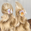 Hairpin Egg Flower Gradient Style Polishing Headwear