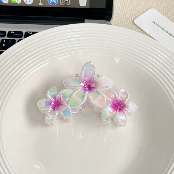 Hairpin Egg Flower Gradient Style Polishing Headwear