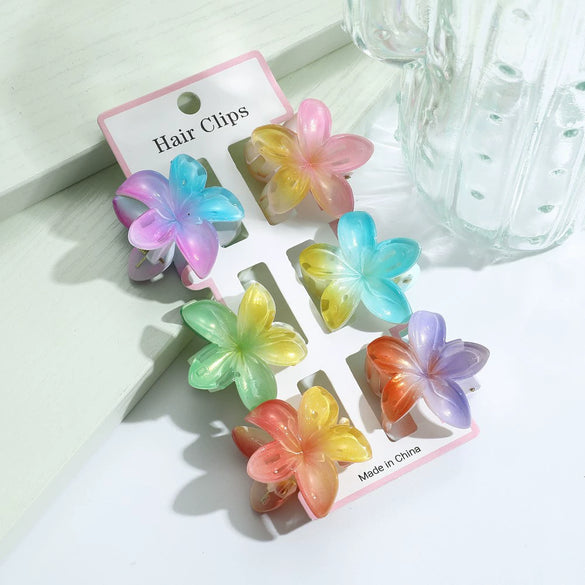 Hairpin Egg Flower Highend Baking Paint Female Headwear Gripper