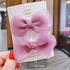 Hairpin Fabric Handmade Bowknot Children's Hair Accessories