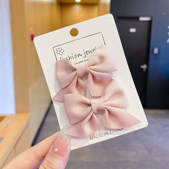 Hairpin Fabric Handmade Bowknot Children's Hair Accessories