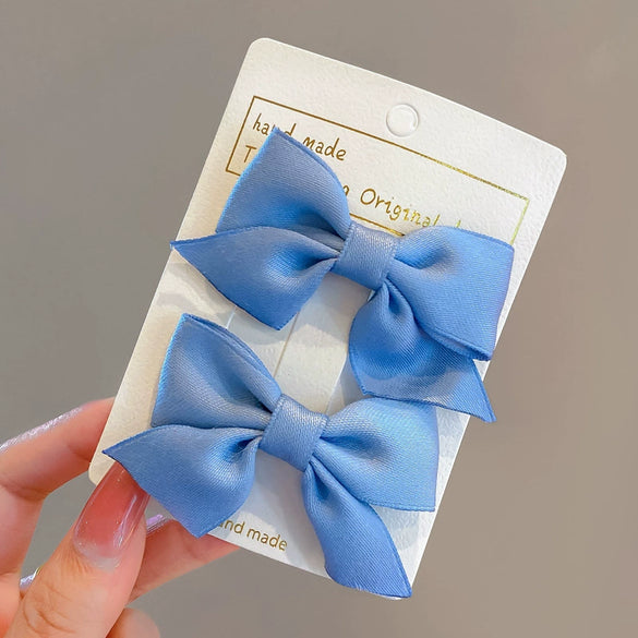 Hairpin Fabric Handmade Bowknot Children's Hair Accessories
