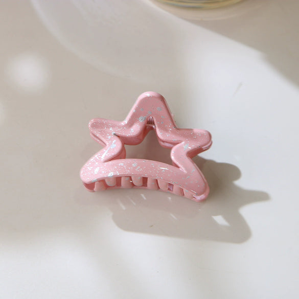 Hairpin Hair Accessories Cute Small Grab Clip Half Hair Shark Clip For Women Baking Paint Style