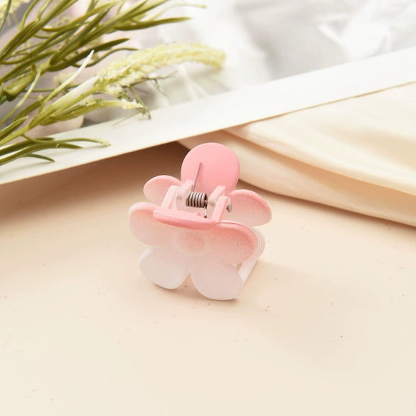 Hairpin Plastic Resin Gradient Color Baking Paint Style For Women