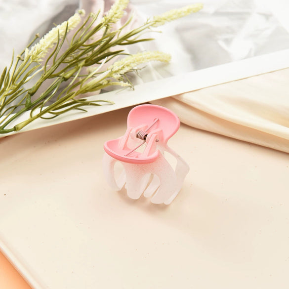 Hairpin Plastic Resin Gradient Color Baking Paint Style For Women