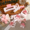 Hairpin Plastic Resin Gradient Color Baking Paint Style For Women