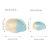Hairpin Plastic Resin Vacation Style Electroplating Shell Women's Hair Accessories