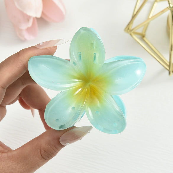Hairpin Plumeria Material Simple Style Electroplating