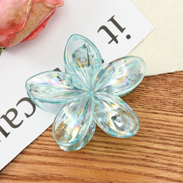 Hairpin Plumeria Material Simple Style Electroplating
