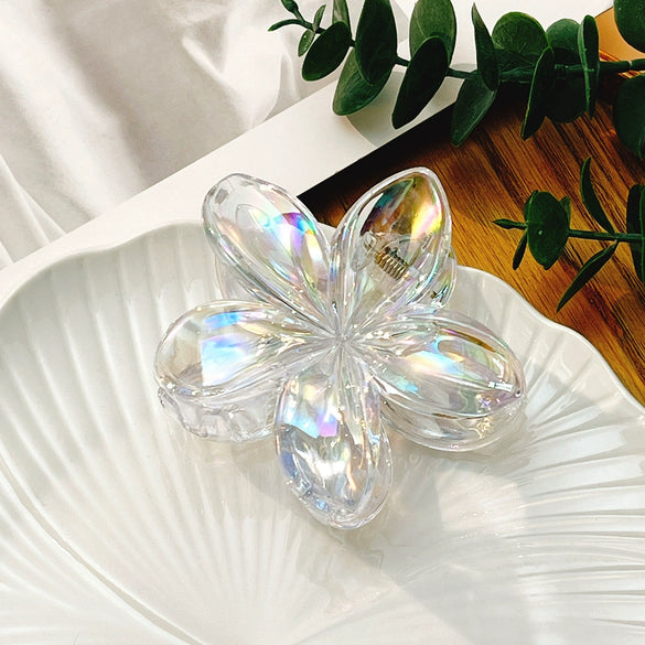 Hairpin Plumeria Material Simple Style Electroplating