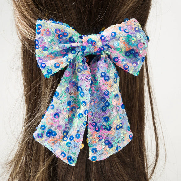 Hairpin Sequin Cloth Handsewn Inlay Female Hair Accessories