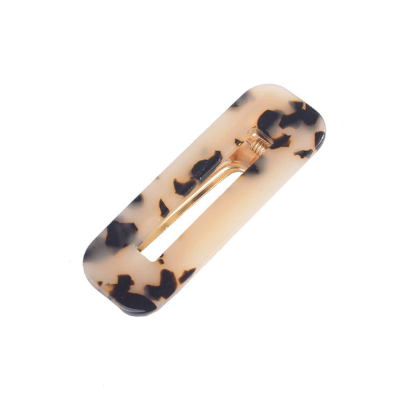Hairpin Side Clip Acetate Acrylic Handmade Fashion Geometric Women's Hair Accessories