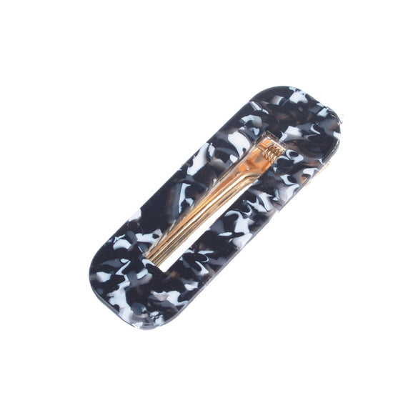 Hairpin Side Clip Acetate Acrylic Handmade Fashion Geometric Women's Hair Accessories