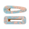 Hairpin Side Clip Set Acetate Plate Acrylic Resin Electroplating Minimalist Geometric Hair Accessories