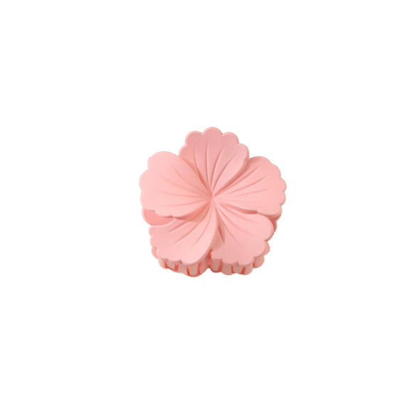 Hairpin Women's Curly Flower Style Paint Treatment Highgrade Shark Clip Hair Accessories