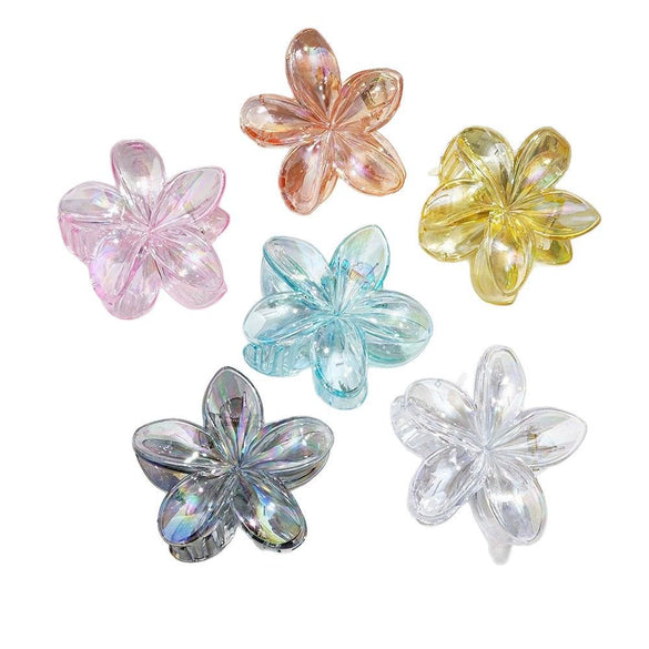 Hairpin Women's Simple Floral Plants Flowers Baking Paint Hair Accessories