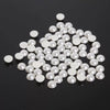 Half Face Hair Accessories Abs Imitation Pearl Semicircle Flat Bottom Diy Handmade Bow
