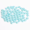Half Face Hair Accessories Abs Imitation Pearl Semicircle Flat Bottom Diy Handmade Bow