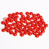 Half Face Hair Accessories Abs Imitation Pearl Semicircle Flat Bottom Diy Handmade Bow