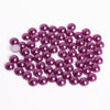 Half Face Hair Accessories Abs Imitation Pearl Semicircle Flat Bottom Diy Handmade Bow