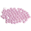 Half Face Hair Accessories Abs Imitation Pearl Semicircle Flat Bottom Diy Handmade Bow