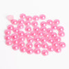 Half Face Hair Accessories Abs Imitation Pearl Semicircle Flat Bottom Diy Handmade Bow