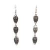 Halloween Alloy Earrings With Skull Palm Eye And Spider Patterns