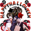Halloween Aluminum Film Balloon Combination Round Ornament Balloon For Party Decoration Latex Material
