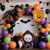 Halloween Balloon Arch Set With Round Latex Balloons For Party Decoration
