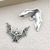 Halloween Bat Jewelry Diy Pendant Bracelet Earrings Necklace Accessories In Alloy Electroplated