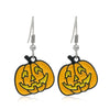 Halloween Black Cat Pumpkin Pendant Earrings Wholesale Nihaojewelry